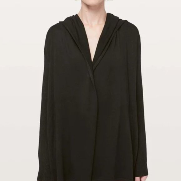 lululemon athletica Sweaters - Lululemon Sundown Sweater Wrap Black | 4